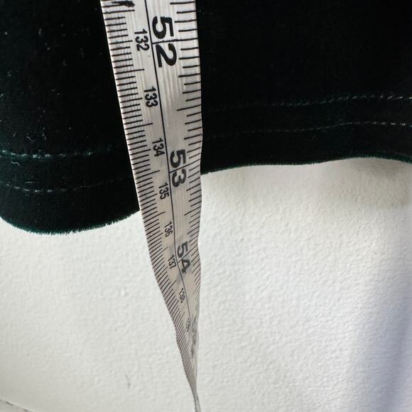 Vtg Scott McClintock Dress Women 8 Green Velvet Full Length Elegant Old Money - Picture 7 of 9